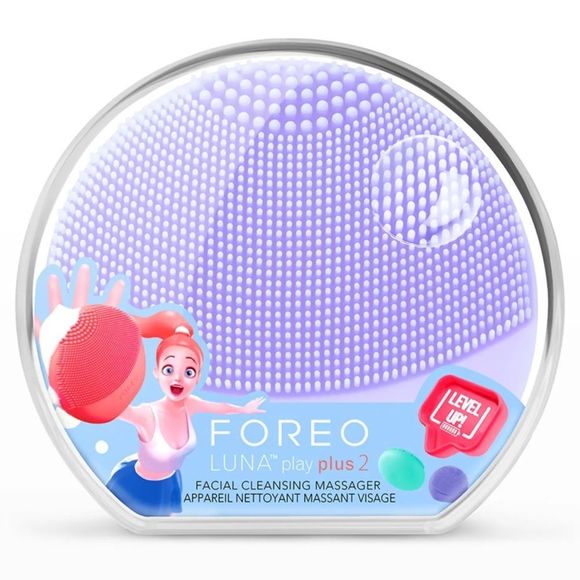 Foreo Luna Play Plus 2 Facial Cleansing Massager- I Lilac You - Picture 2 of 10